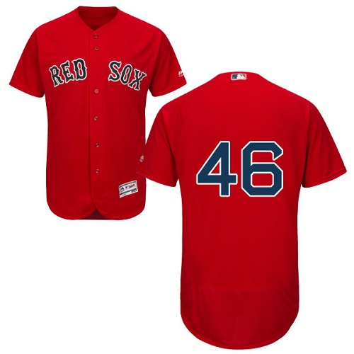 Red Sox #46 Craig Kimbrel Red Flexbase Authentic Collection Stitched MLB Jersey